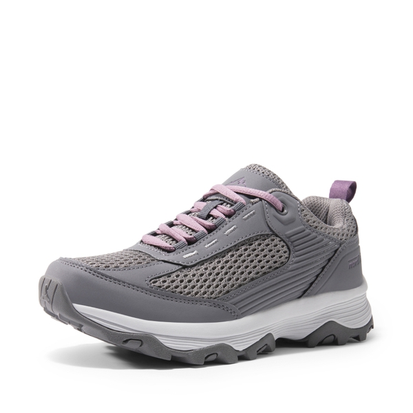 Women's Lightweight Breathable Mesh Hiking Shoes - DARK GREY -  0